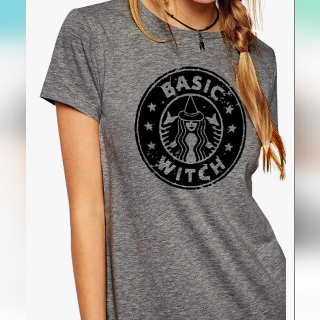 Women's Small Basic Witch Tee